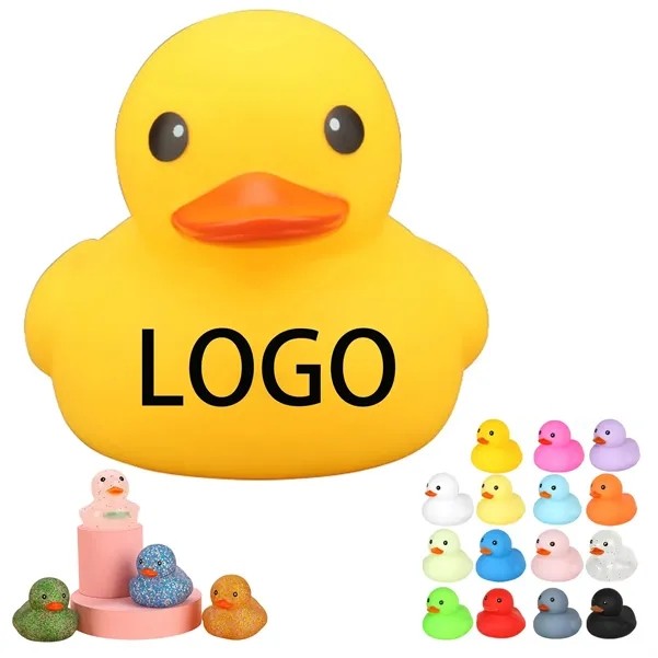 Colorful Bath Duck Toys 1