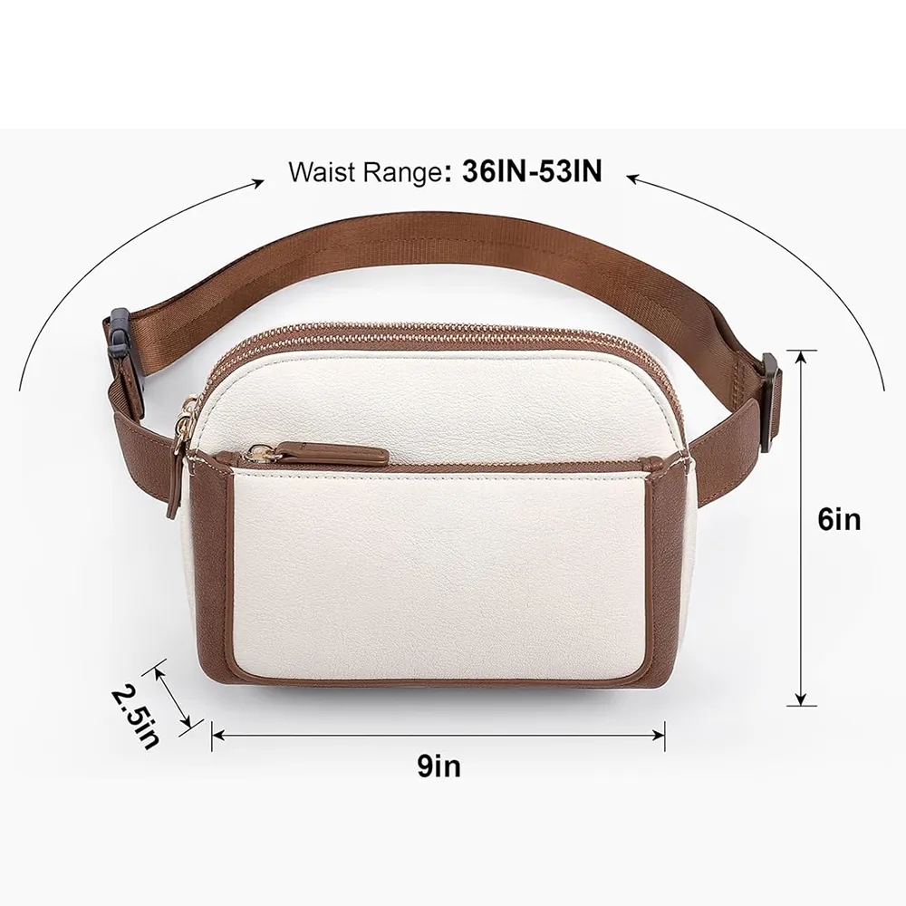 PU Leather Fanny Pack Crossbody Bag 8