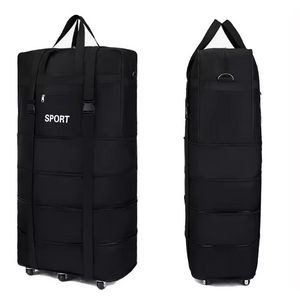 Suitcases With Wheels And Expandable Foldable Duffel Bag 2