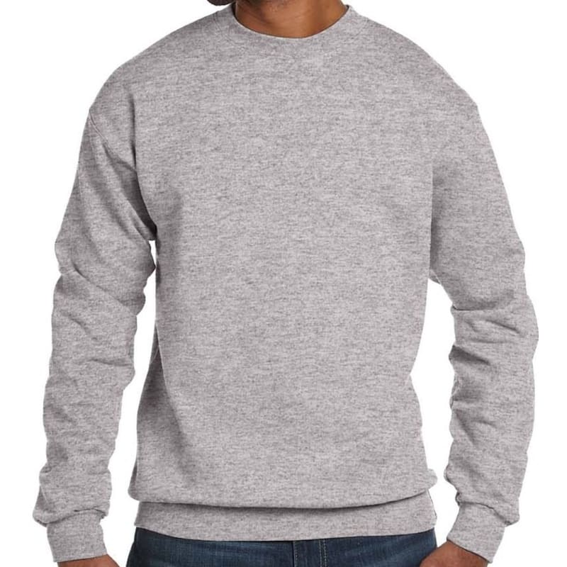 Hanes 7.8 Oz. ComfortBlend® EcoSmart® 50/50 Fleece Crew, custom hoodie or sweatshirt with logo imprint 12