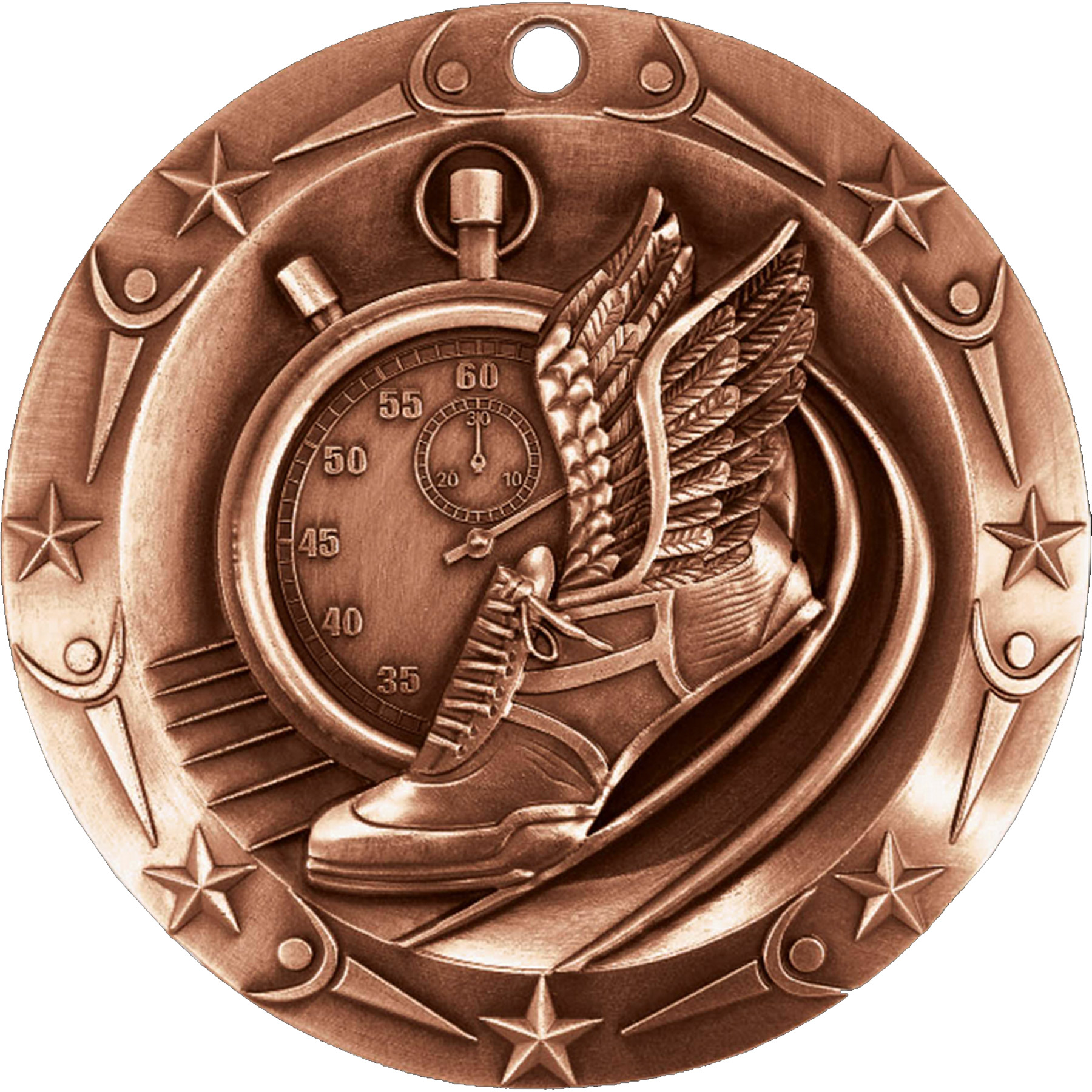 Stock World Class Sports & Academic Medals: Track 4