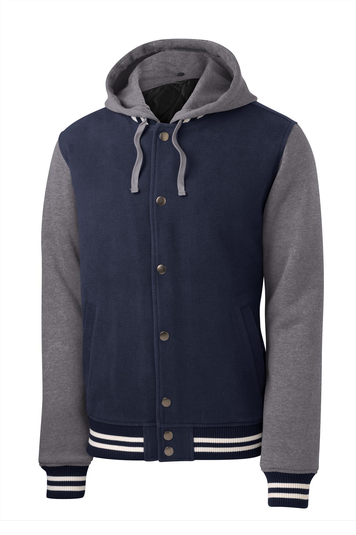 Sport-Tek Insulated Letterman Jacket. JST82 13