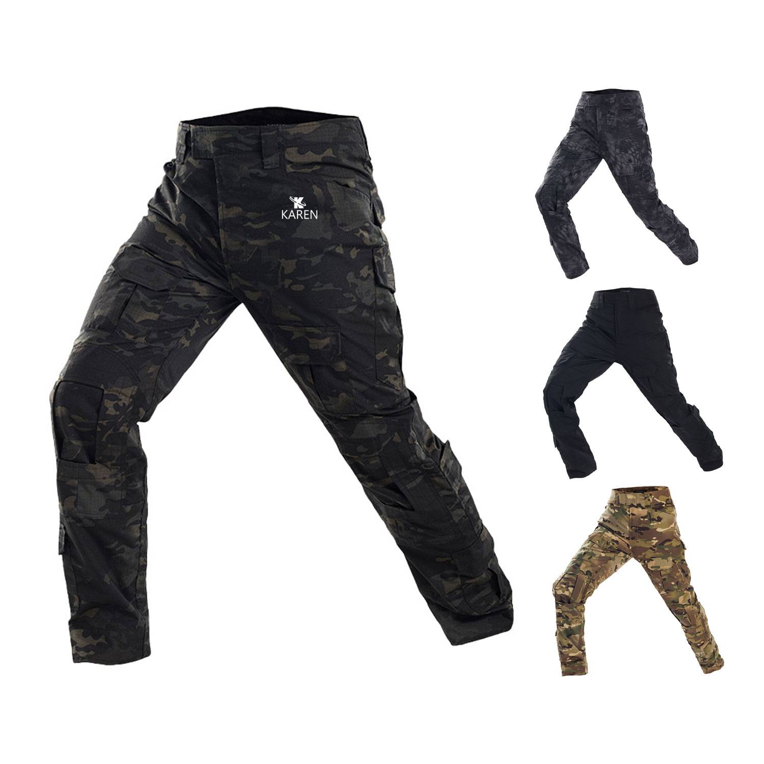 Camouflage Combat Pants 1