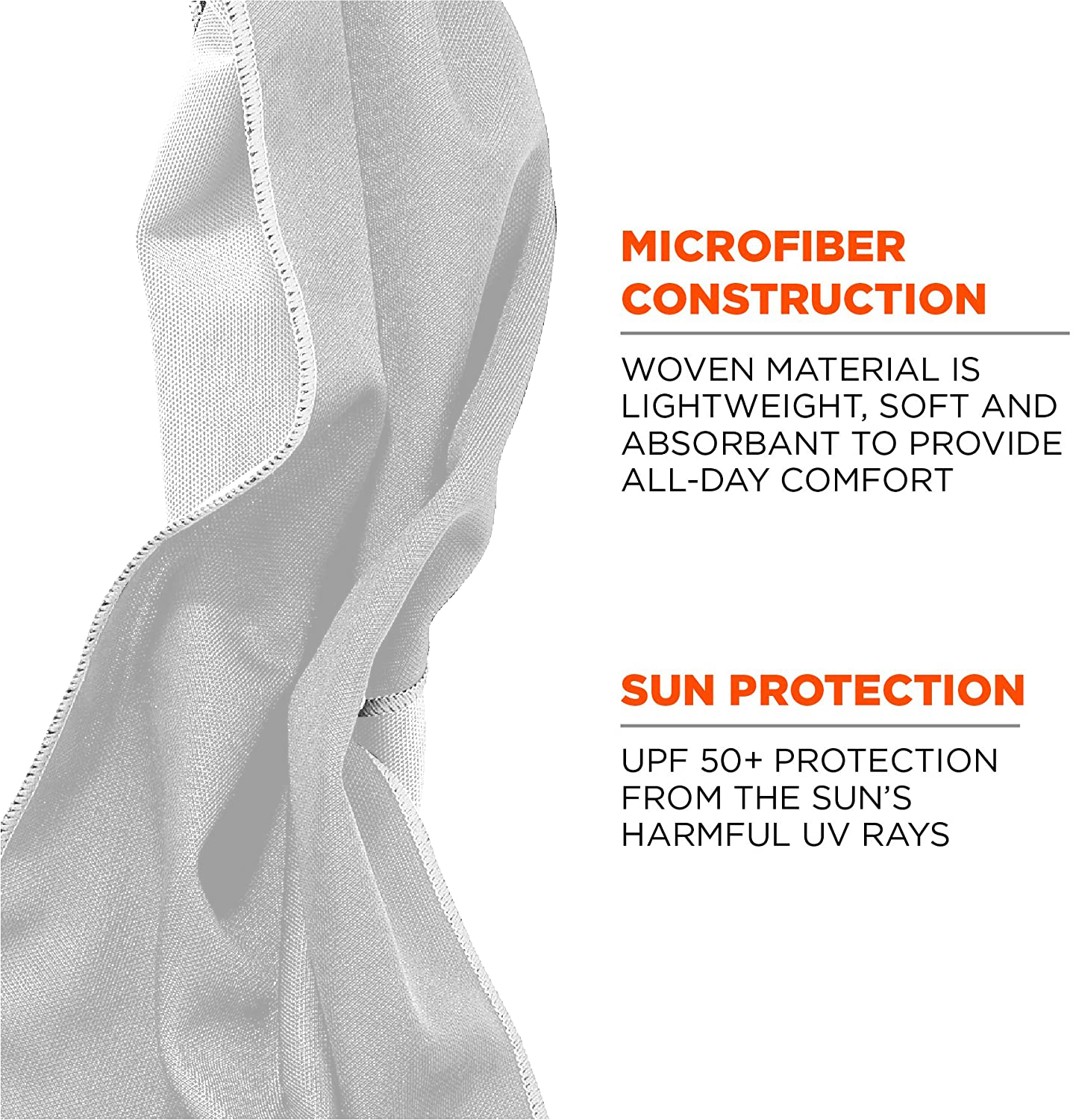 48Hr Quick Ship - Colored Cooling Towel, 12"x40", Edge to Edge sublimation 2 sides 1