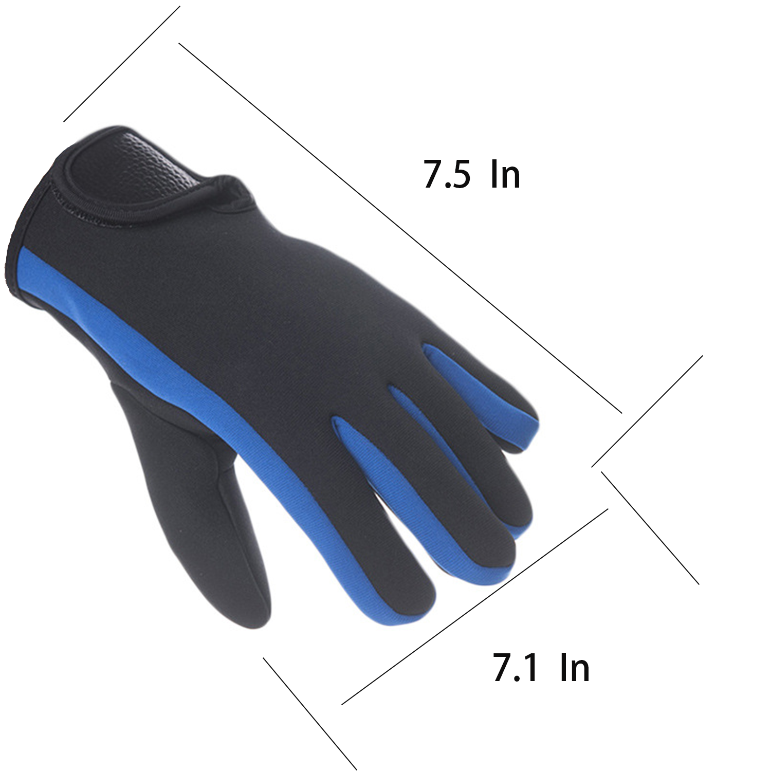 Elastic Breathable Nylon Gloves w/ Adjustable Strap 2