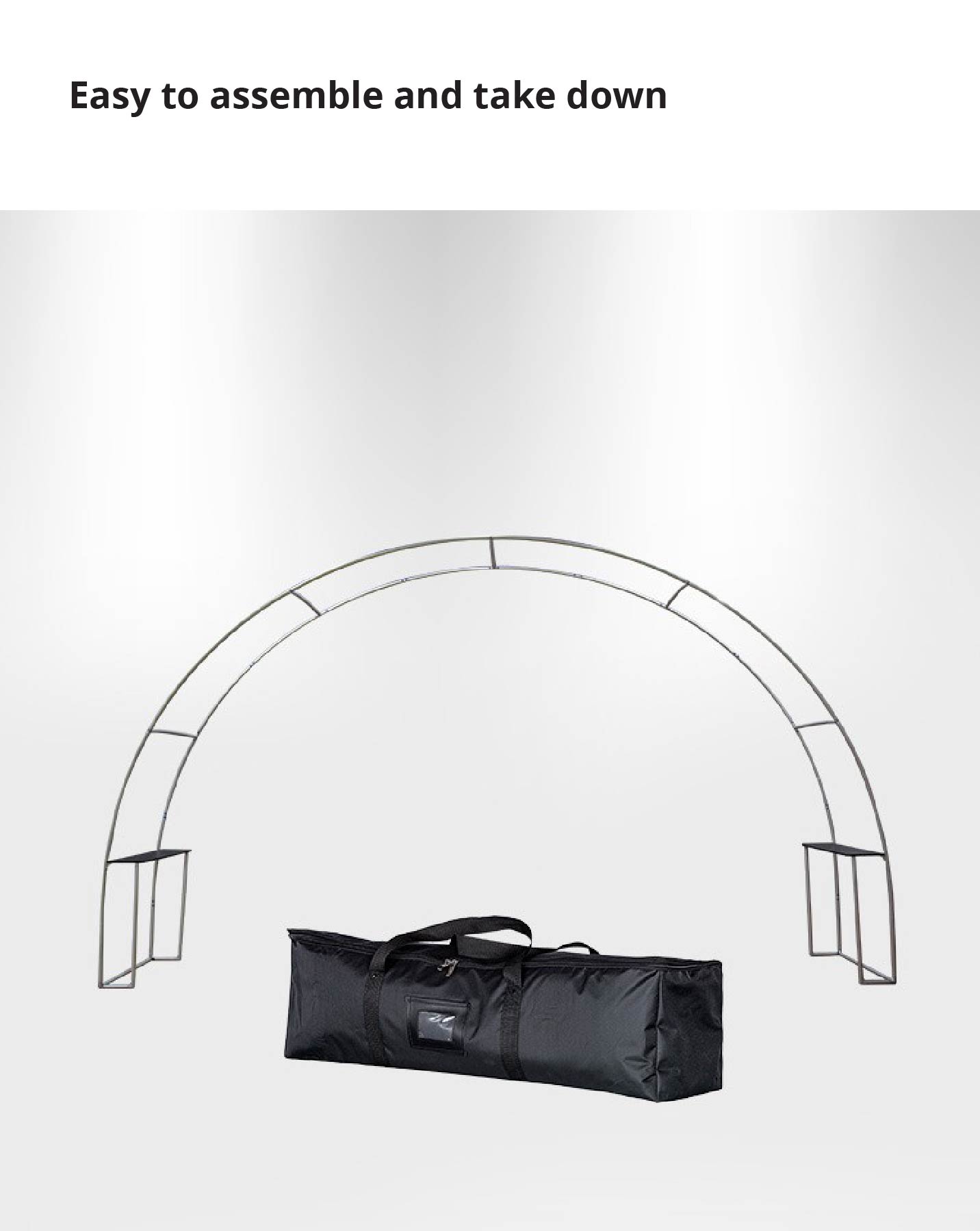 Round Arch Trade Show Booth Hardware 2