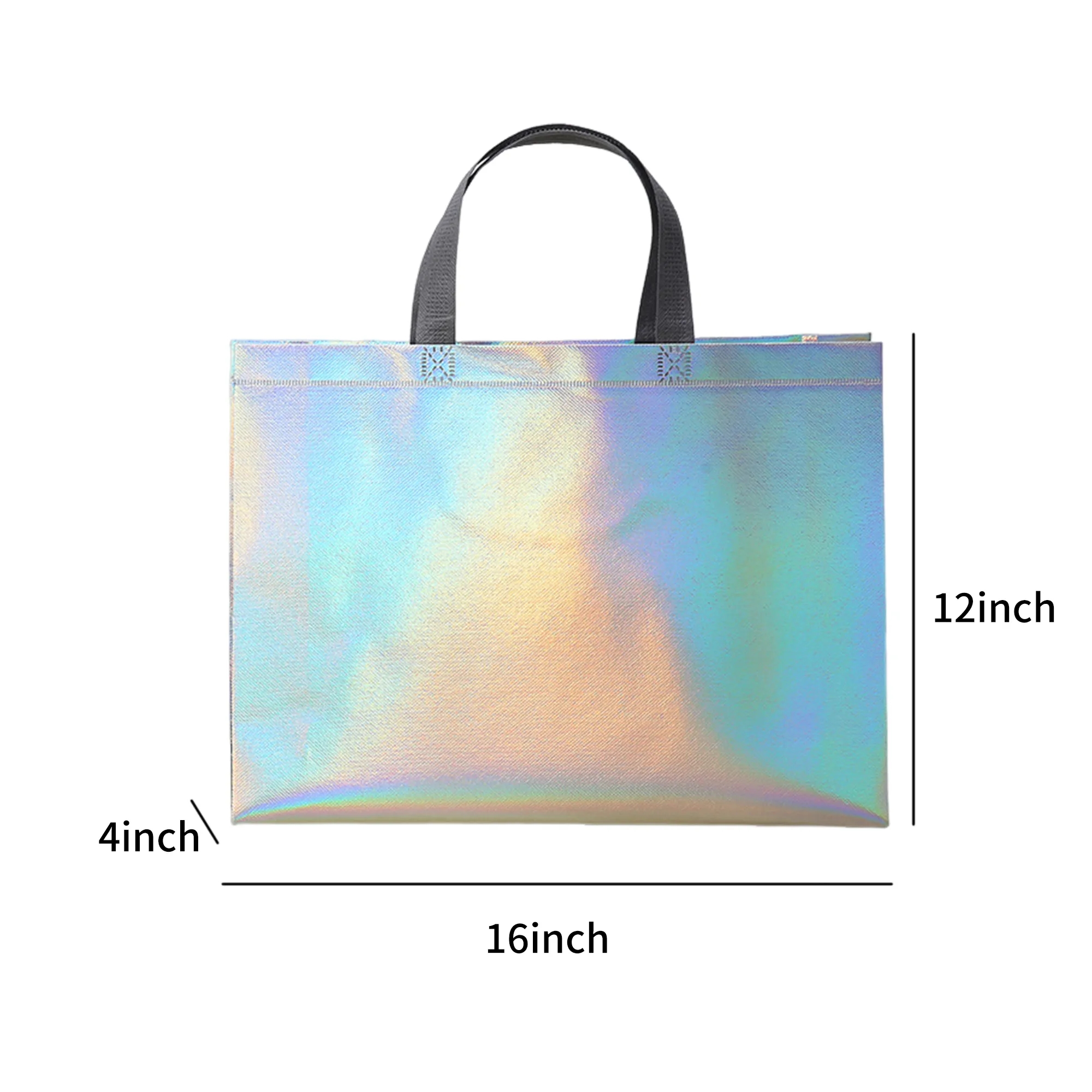 Holographic Tote Bag 15.7x11.8 3