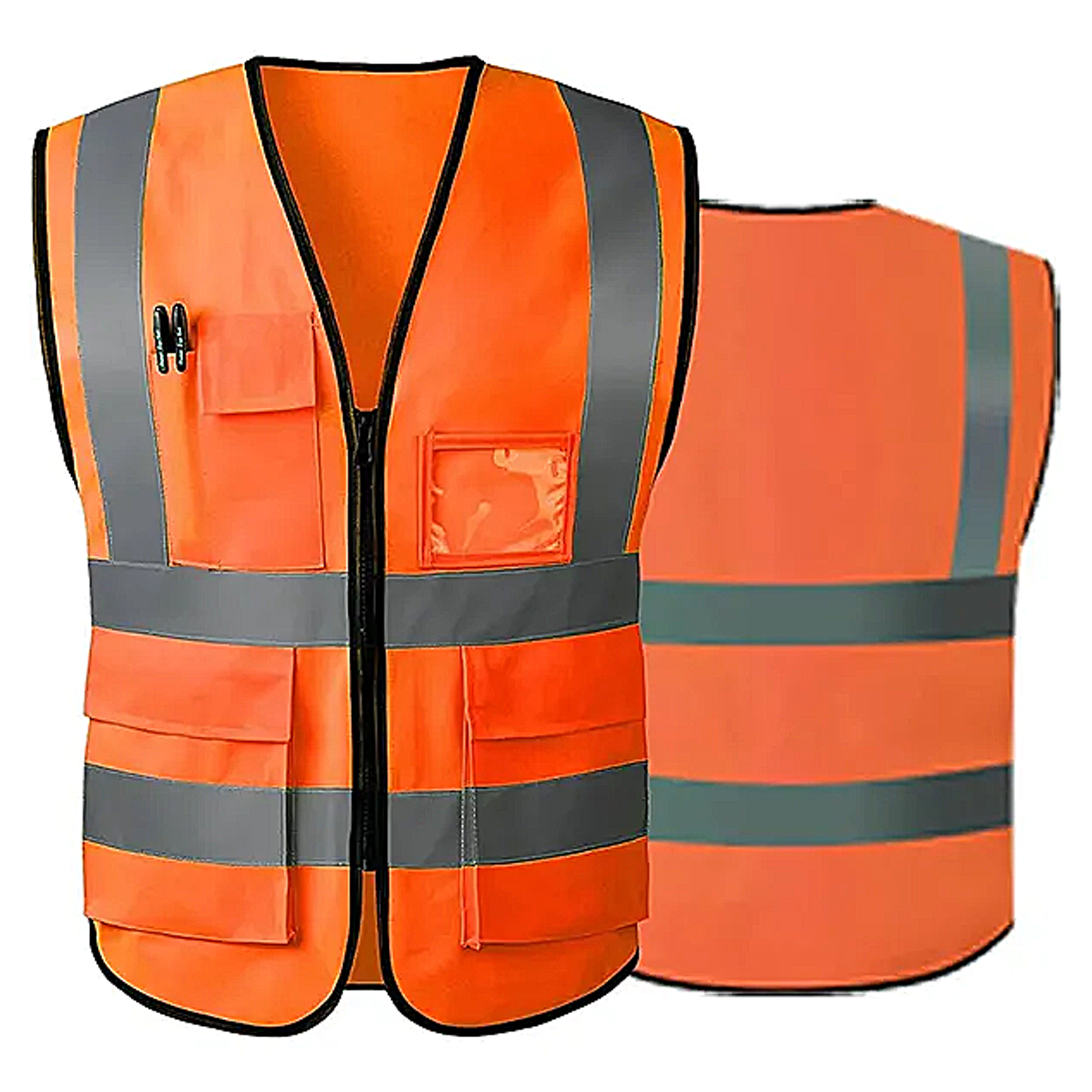 MOQ 50 Volunteer Safety Vest ?C Reflective & Bright 2