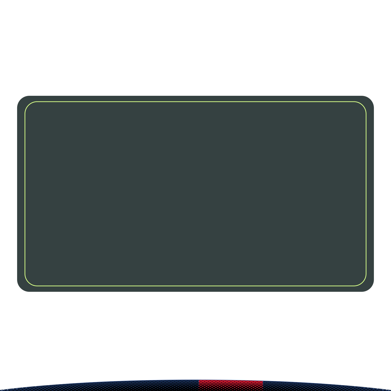Rectangle PVC Table Mat 2