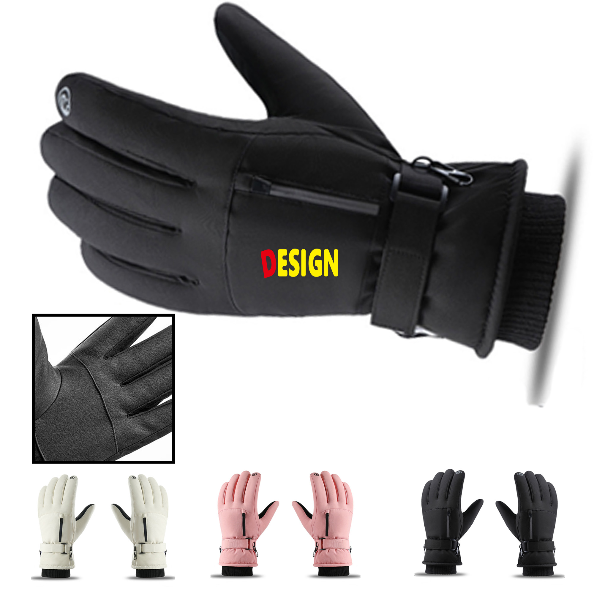 Waterproof Ski Gloves 2