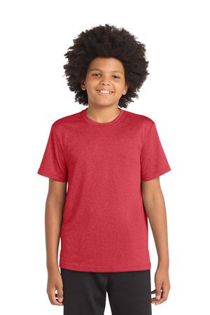 Sport-Tek Youth Heather Contender Tee. YST360 8