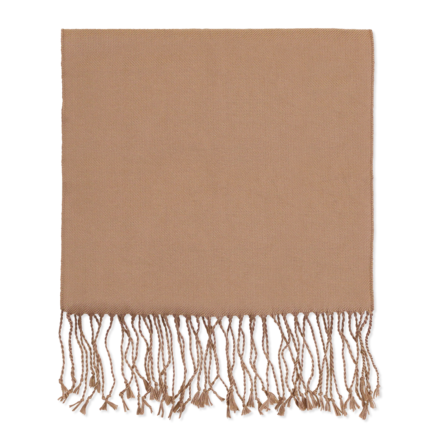 Camel Brown Bamboo Scarf 1