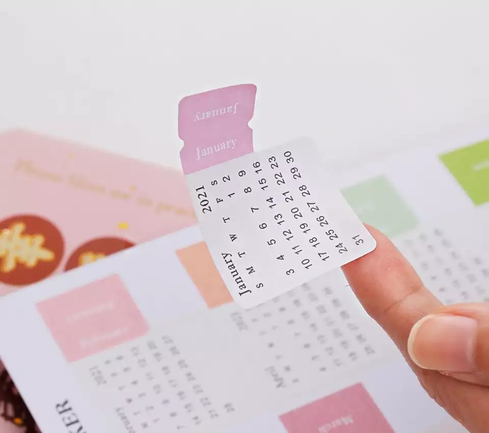 2024 Sticker Calendar 5