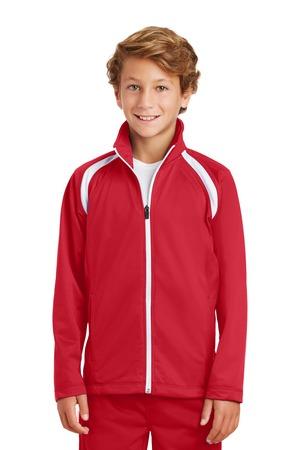 Sport-Tek Youth Tricot Track Jacket. YST90 21