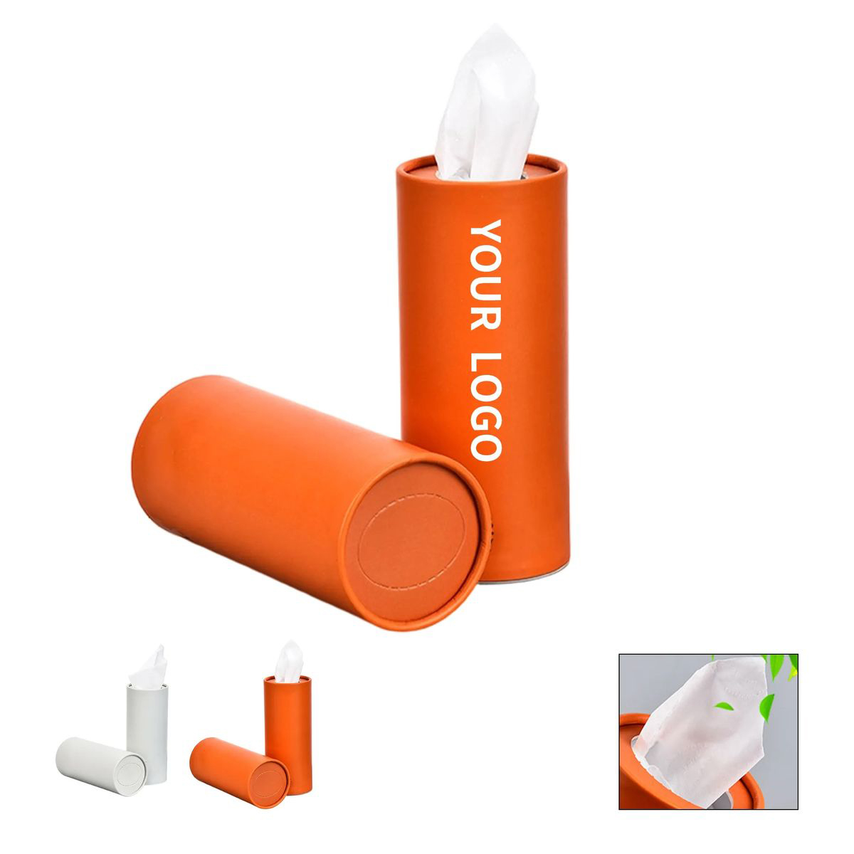 Round Car Tissue Dispenser Holder for Vehicles 3