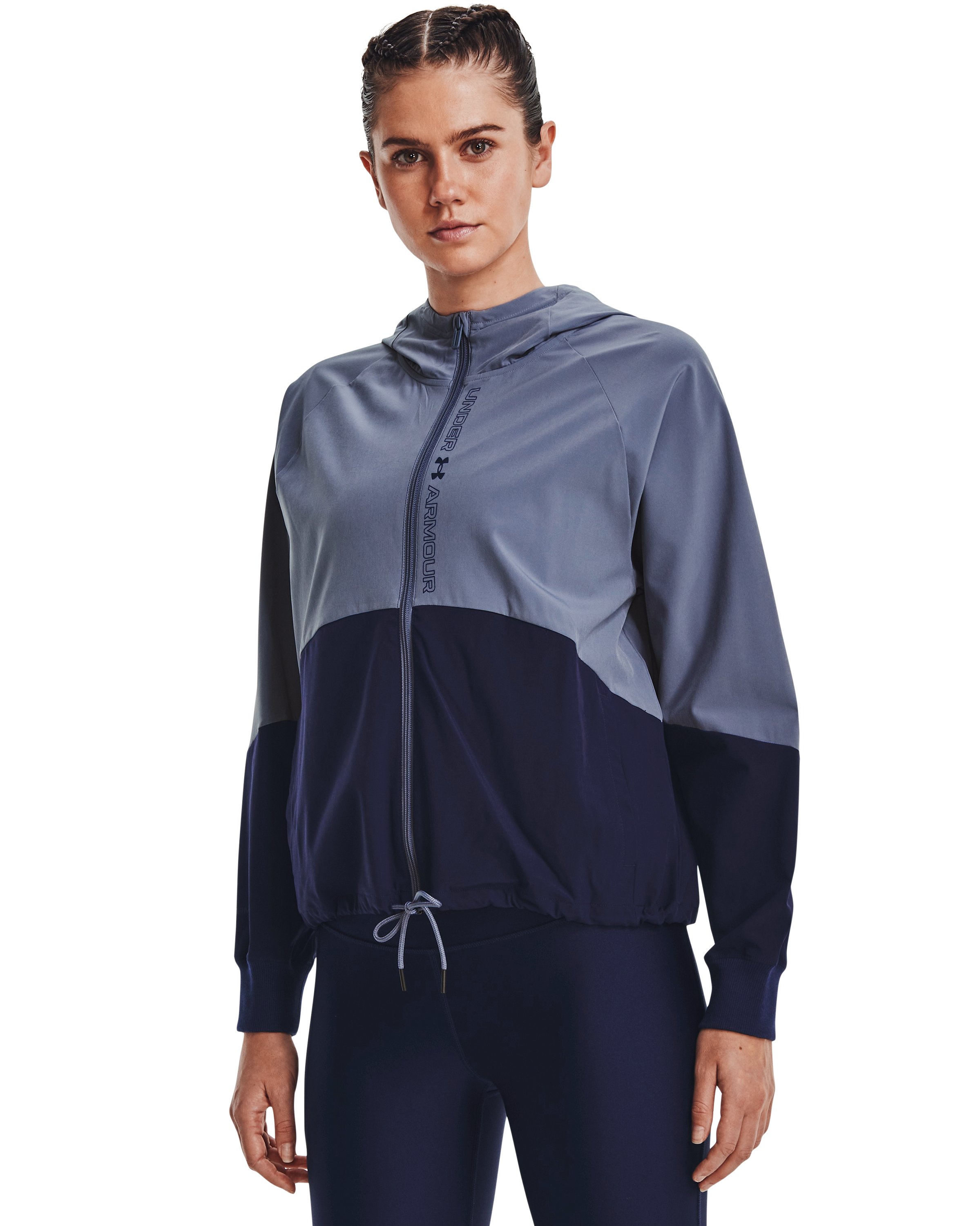 UA Woven Women's Full-Zip Jacket 11
