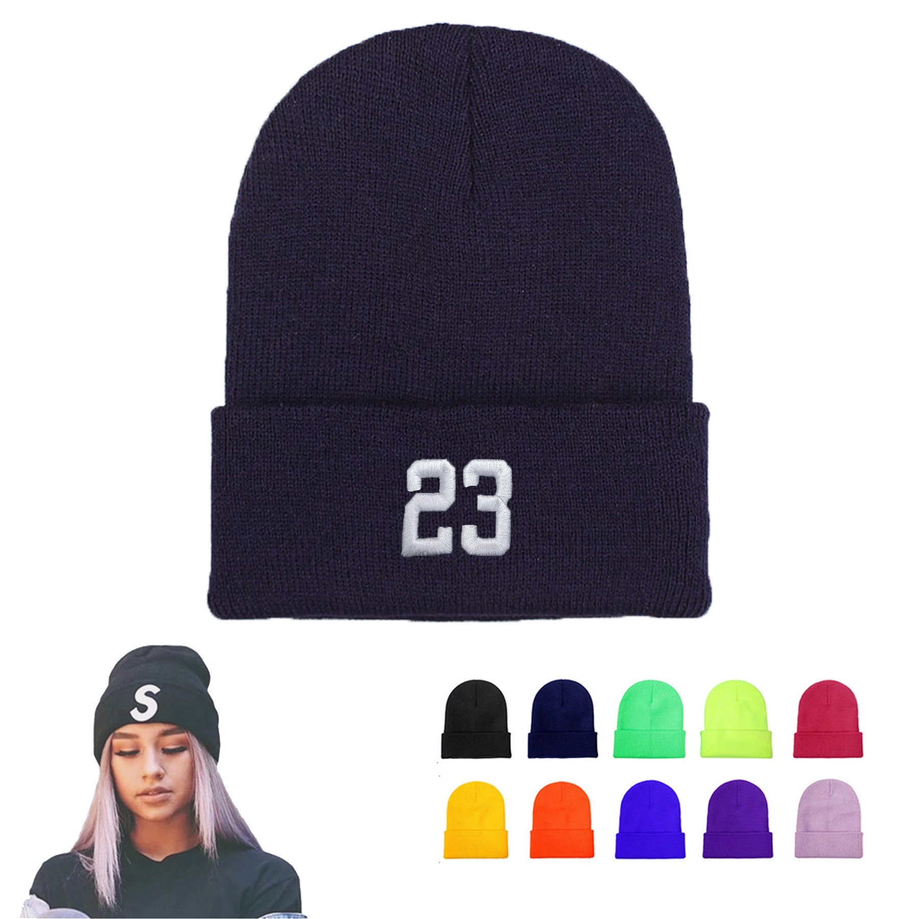 Winter Beanie Hats for Men Women 2