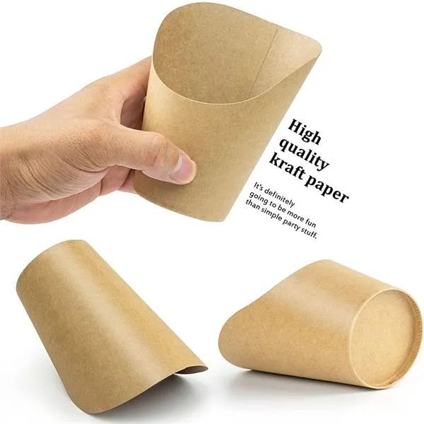 Kraft Paper French fry Boxes 5