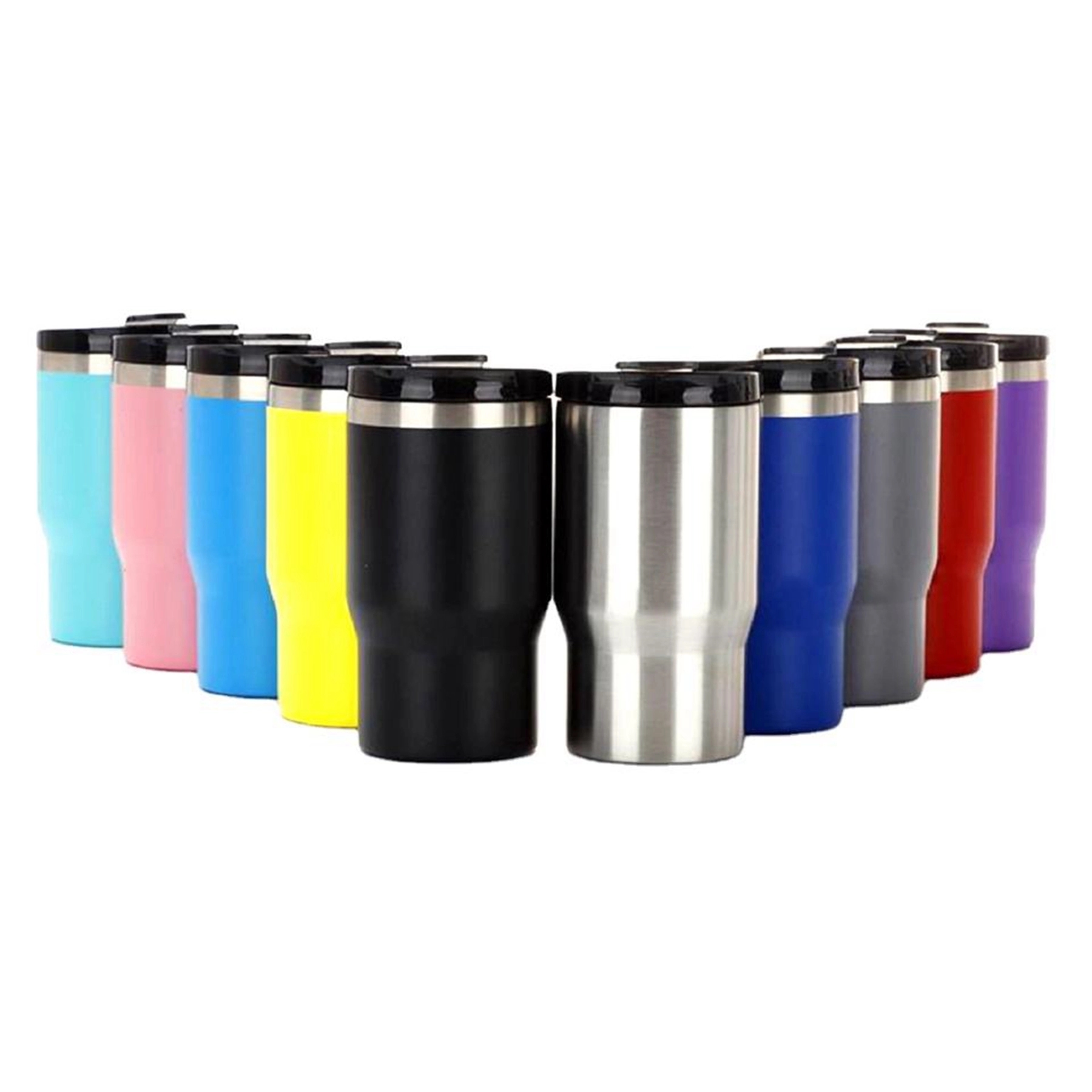 14 Oz. 304 Stainless Steel Double Wall Wine Tumbler 6