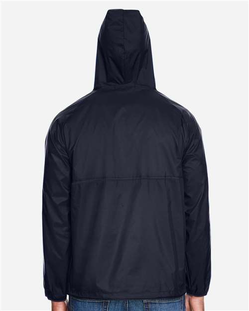 Men's Packable Hooded Nylon Jacket - M750 35