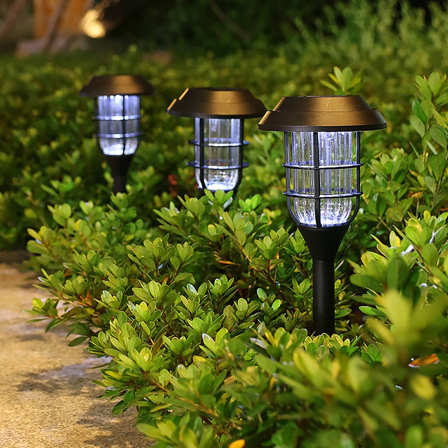 Outdoor Waterproof Solar Lawn Stake Light 7
