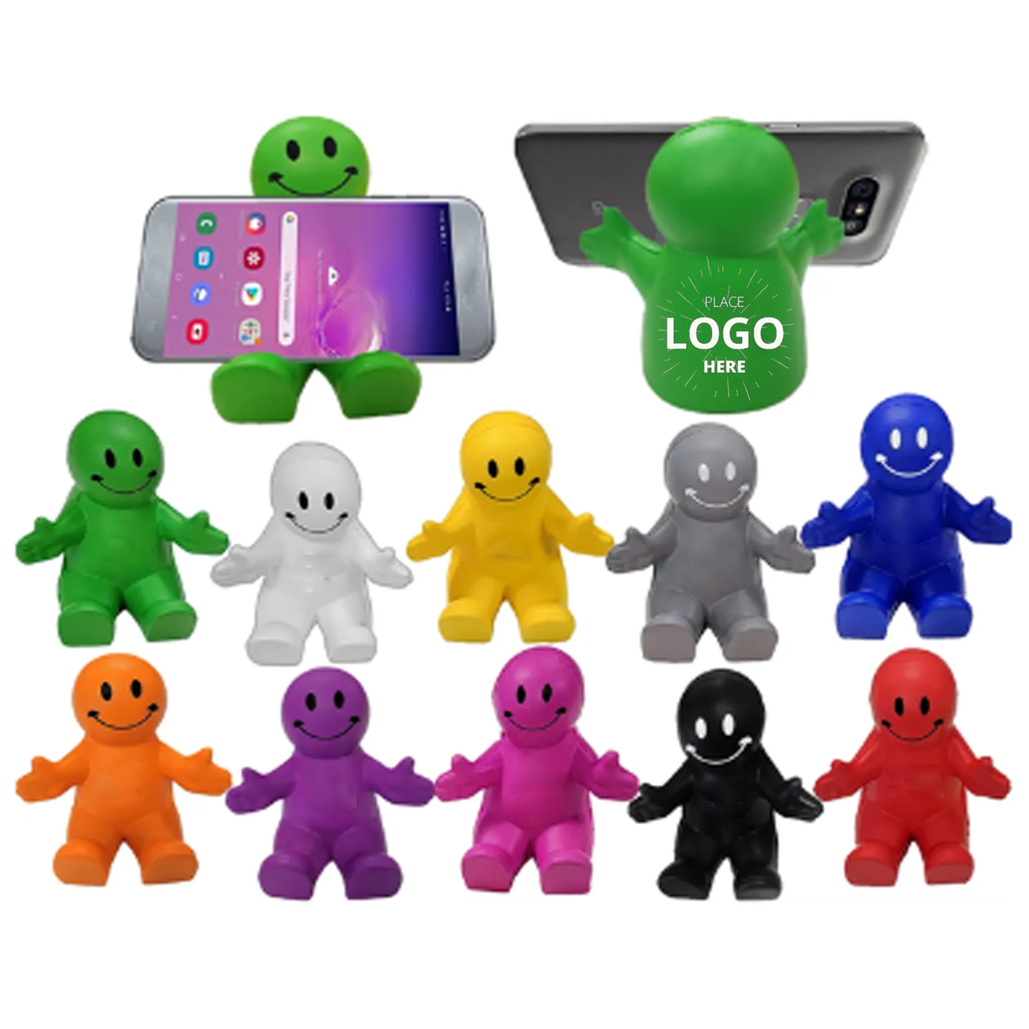 Doll Simulation PU Phone Holder 5