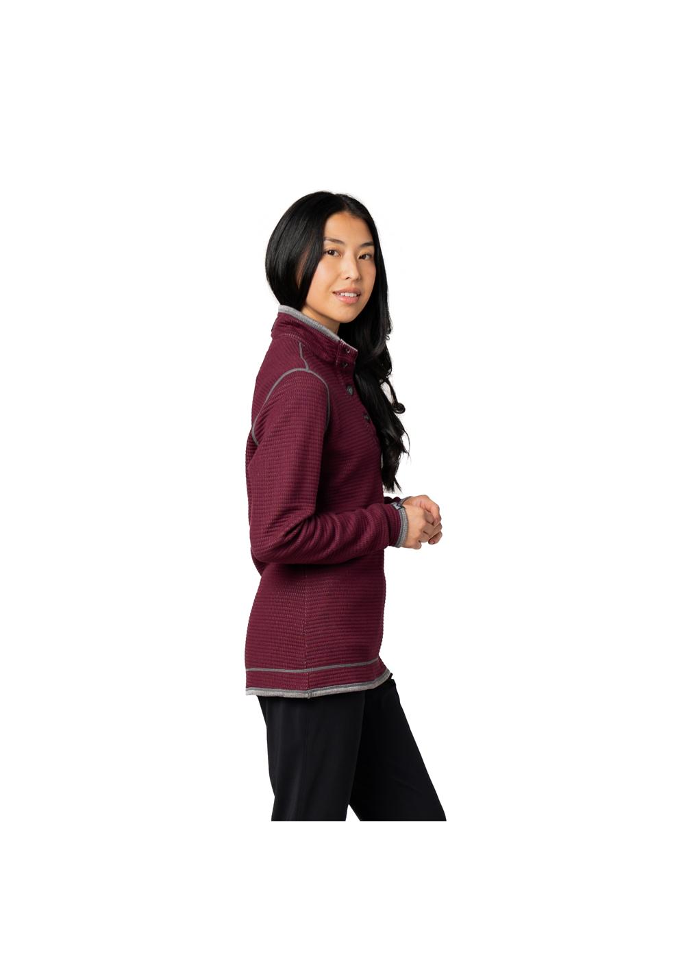 Storm Creek Women's Maverick Waffle Knit Button Up 52
