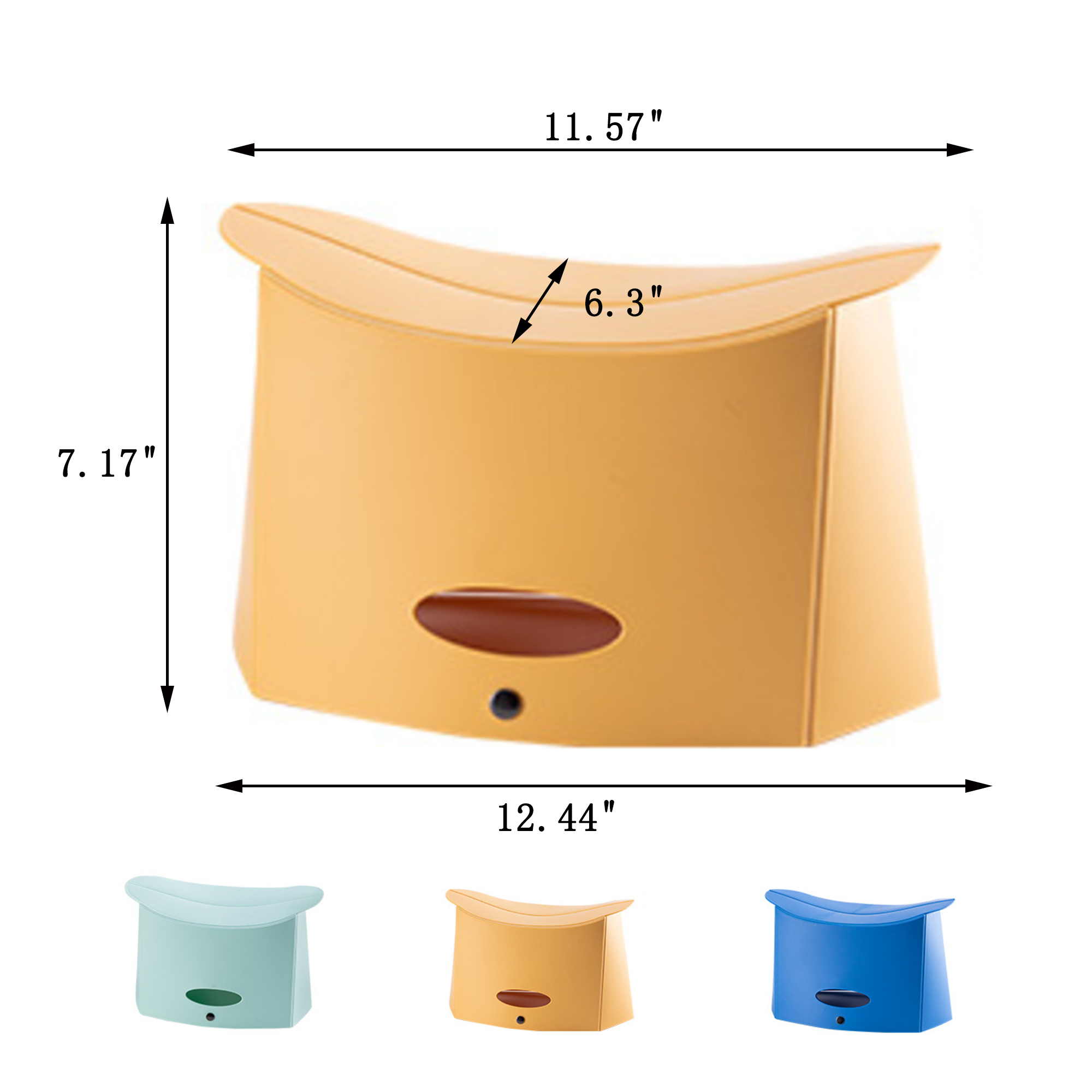 Plastic Portable Folding Stool 3