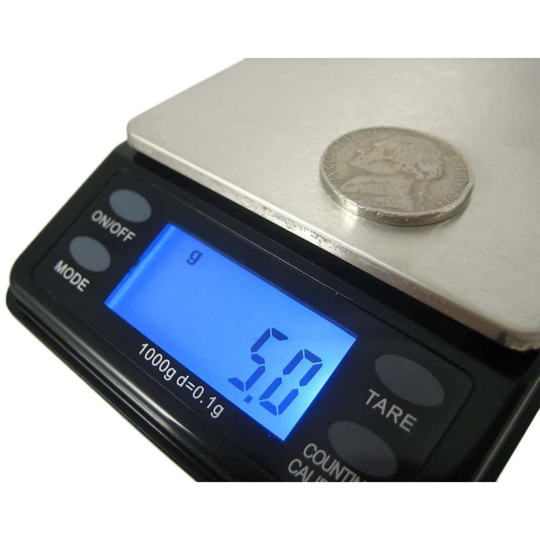 Mini Bench Digital Pocket Scale, 1000 x 0.1gm 3