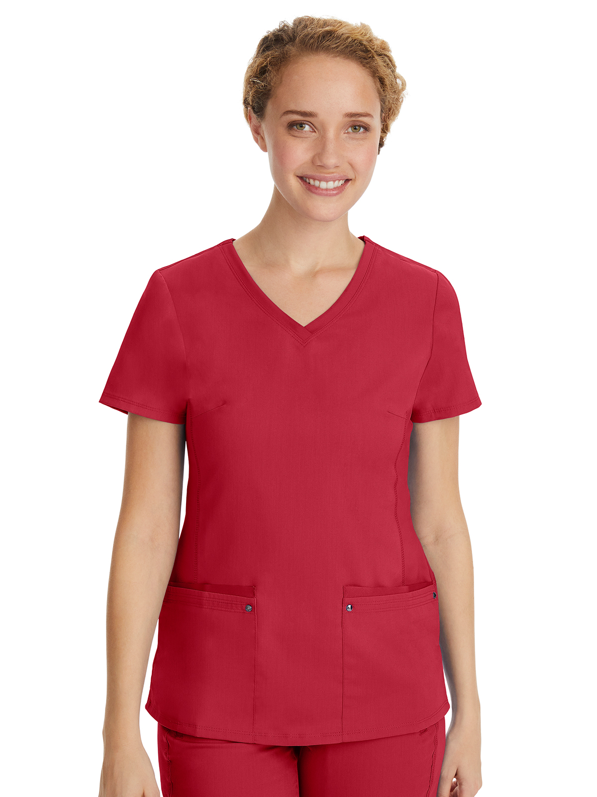 Healing Hands - HH Purple Label - Women's 2-Pocket Juliet Stylish V-Neck Top 52
