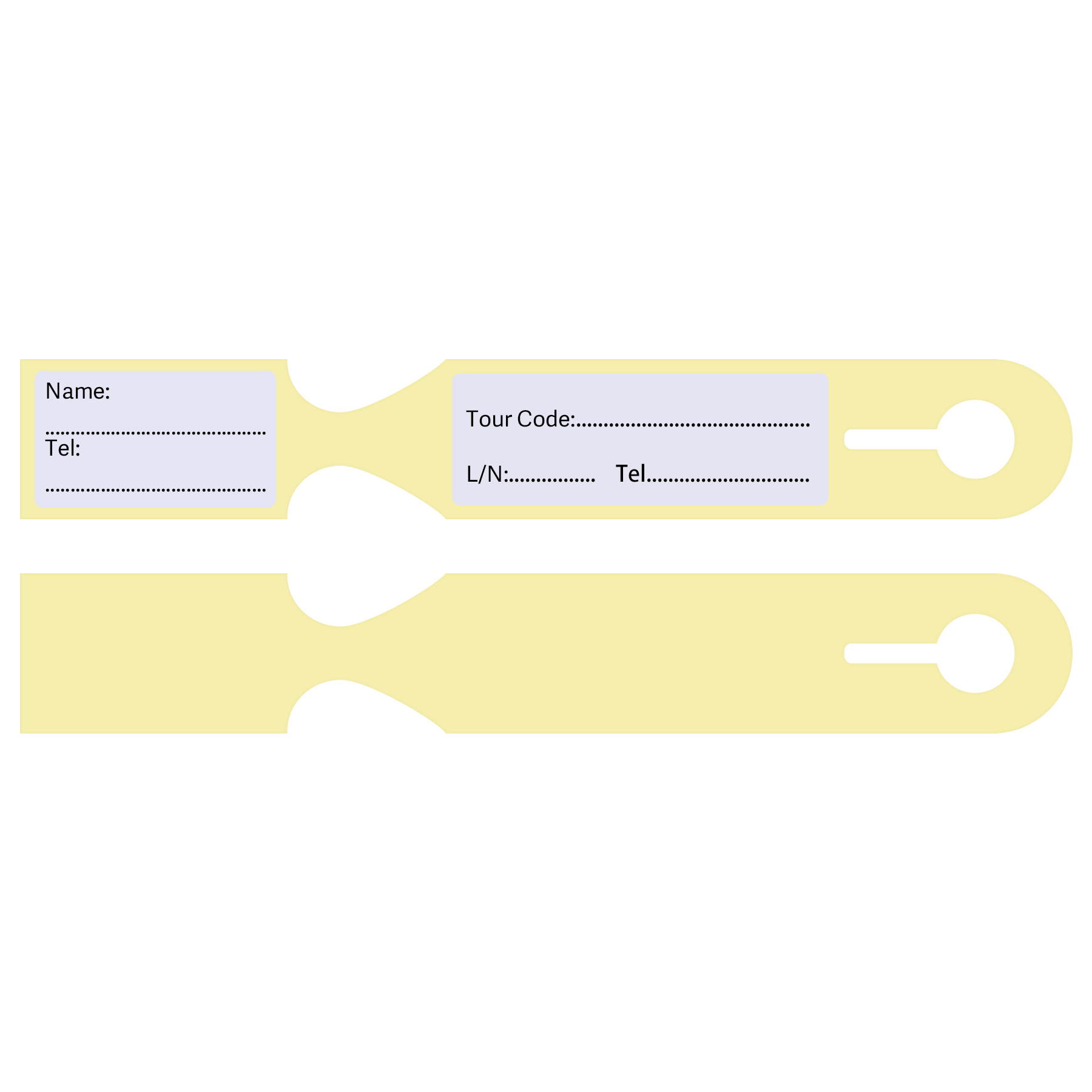 Paper Luggage Tags 15