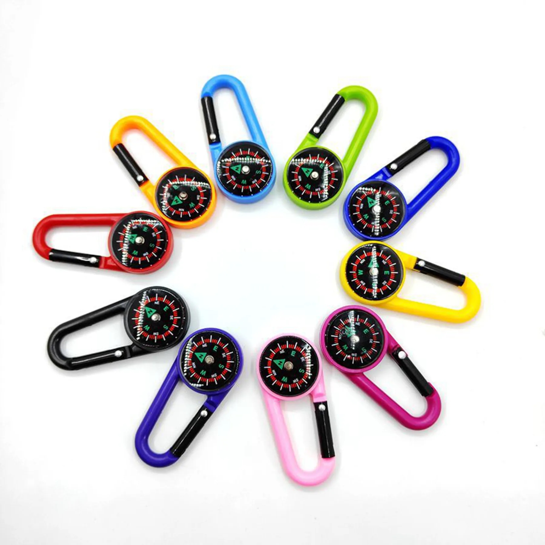 Plastic Compass Carabiner Clip 4