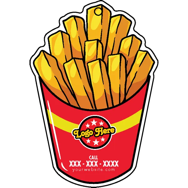 Stock Shape Acrylic Key Tag