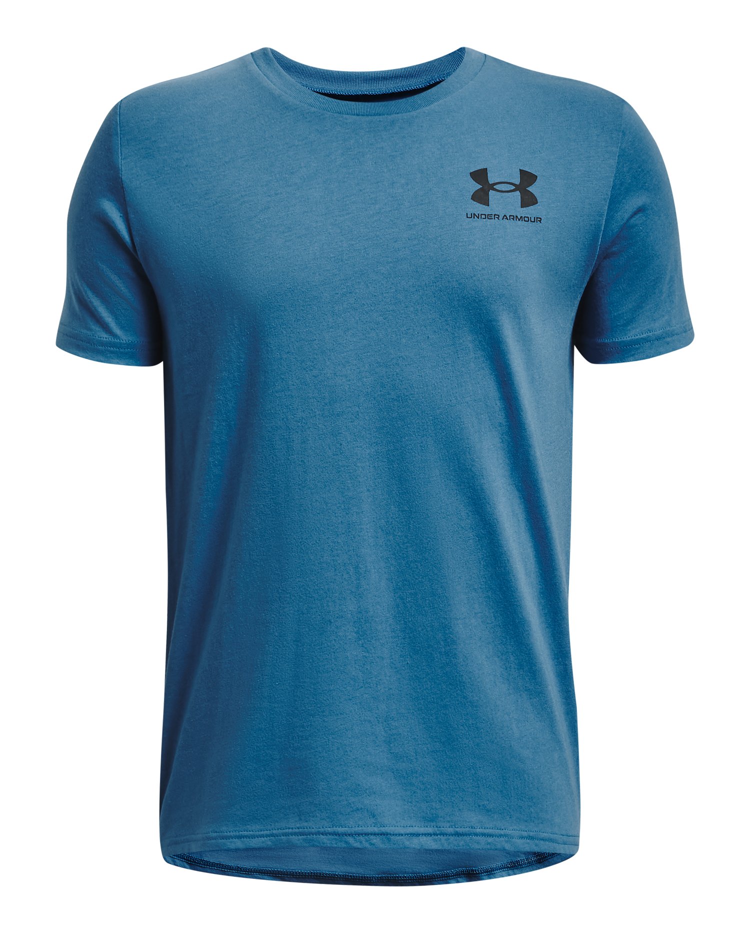 UA Left Chest Logo Boys' Short Sleeve 24