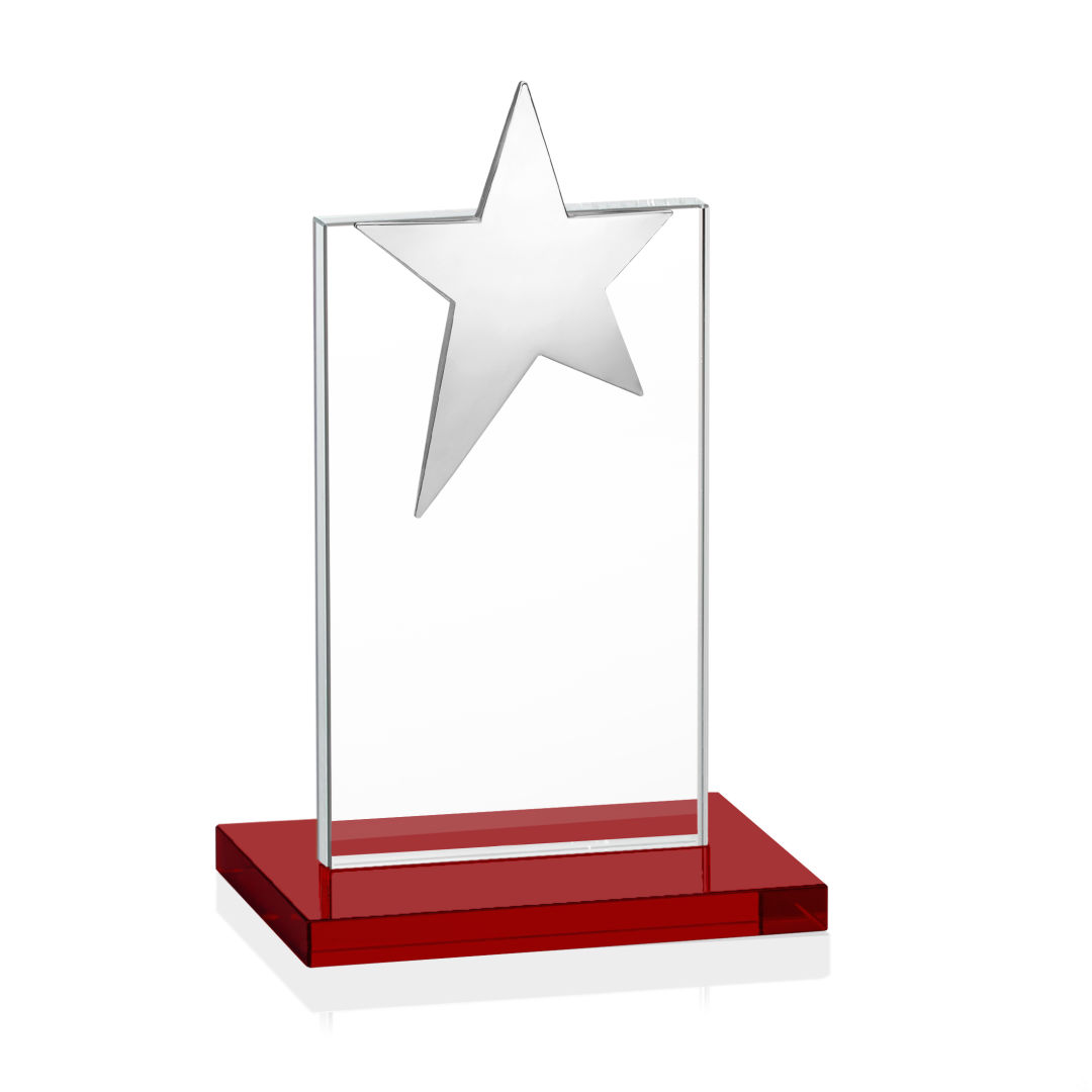 Bryanston Chrome Star VividPrint™ Award - Red 5