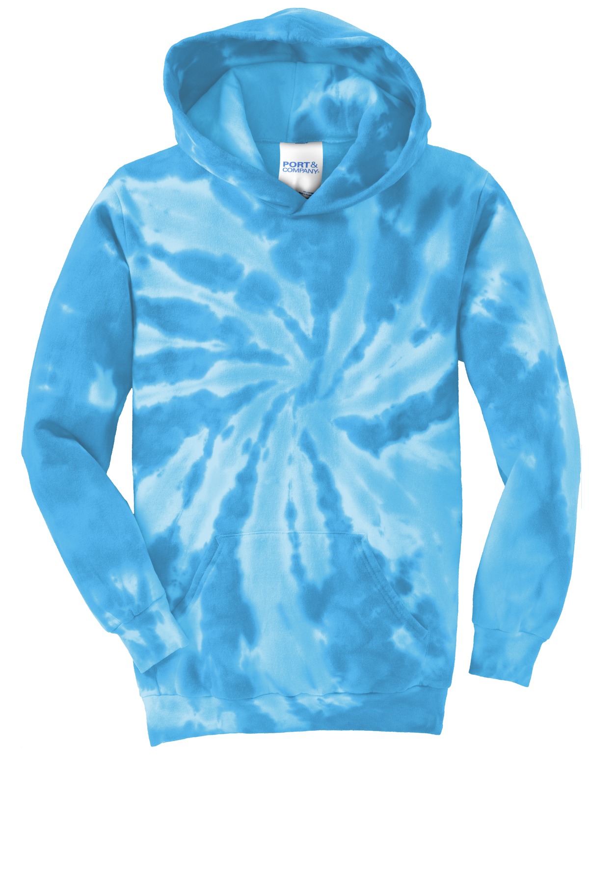 Port & Co Youth Tie-Dye Pullover Hooded Sweatshirt. PC146Y 31