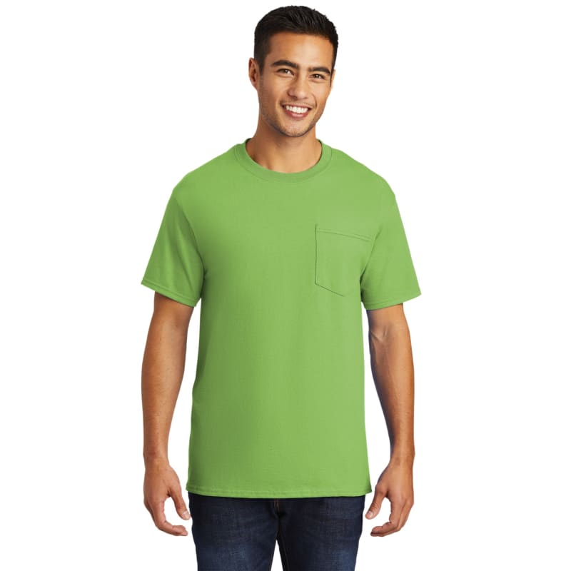 Port & Company - Tall Essential Pocket Tee. 40