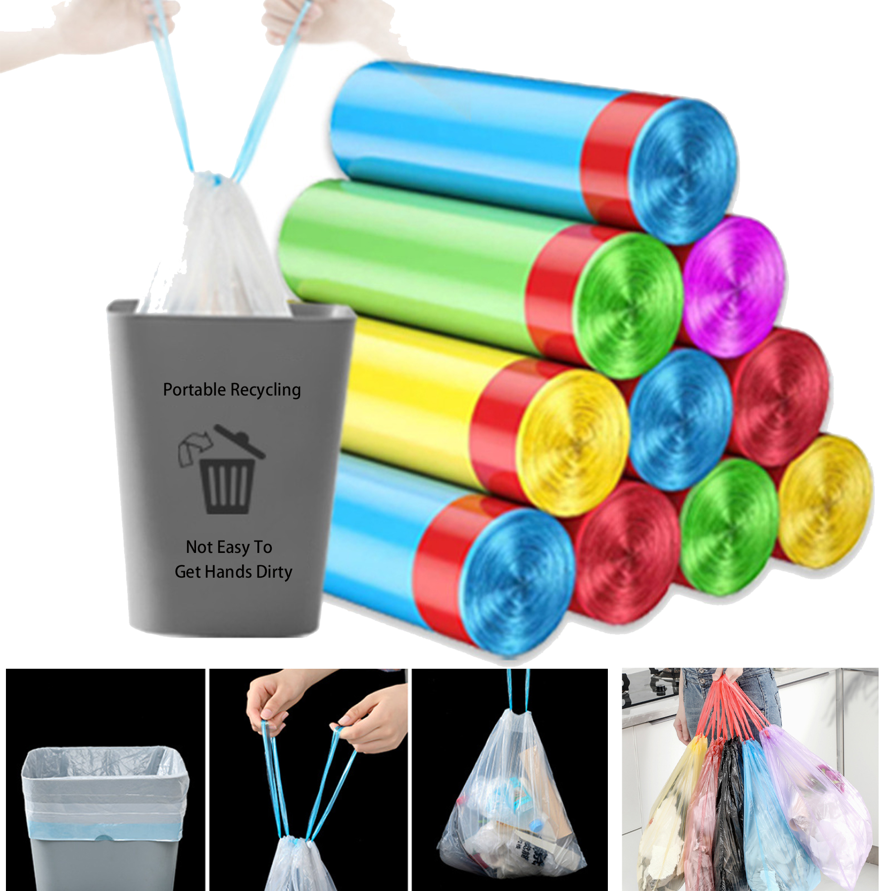 Bathroom Garbage Bags 2