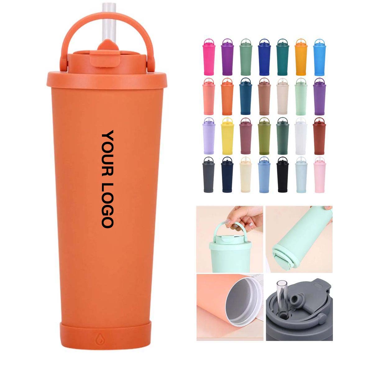 Large Capacity Milk Tea Cup with Wide Mouth 1
