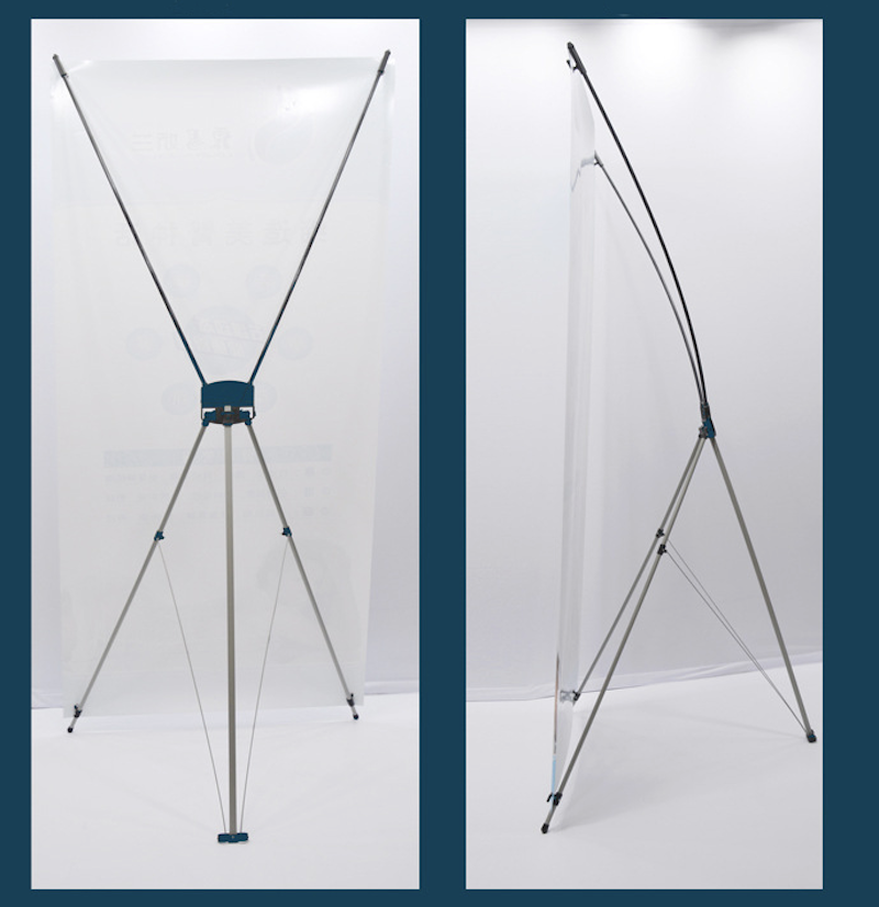 Windproof X-Banner Display Stand 3
