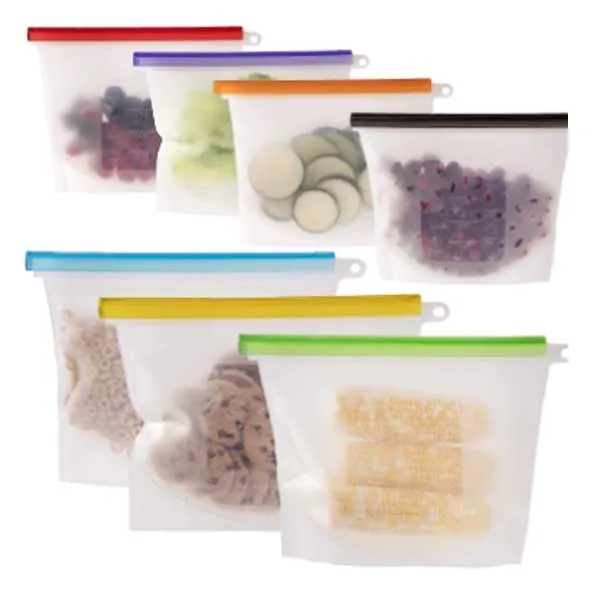 Reusable Silicone Food Storage Bags 6