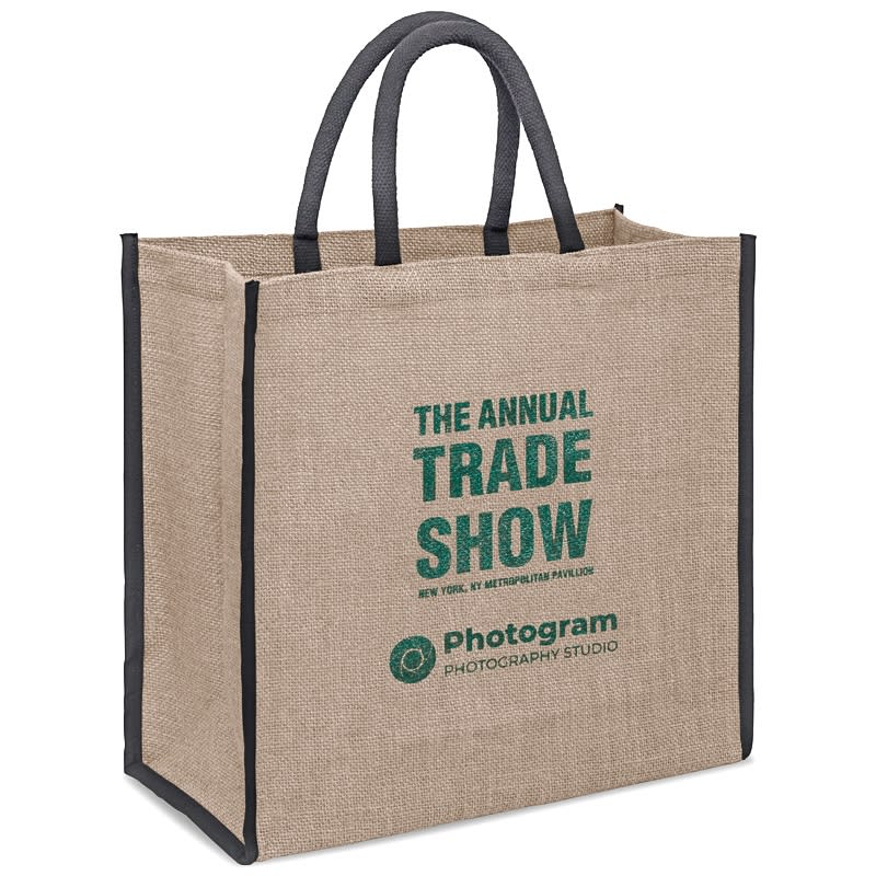 Custom Jute Tote Bags, custom tote bag with logo imprint 11