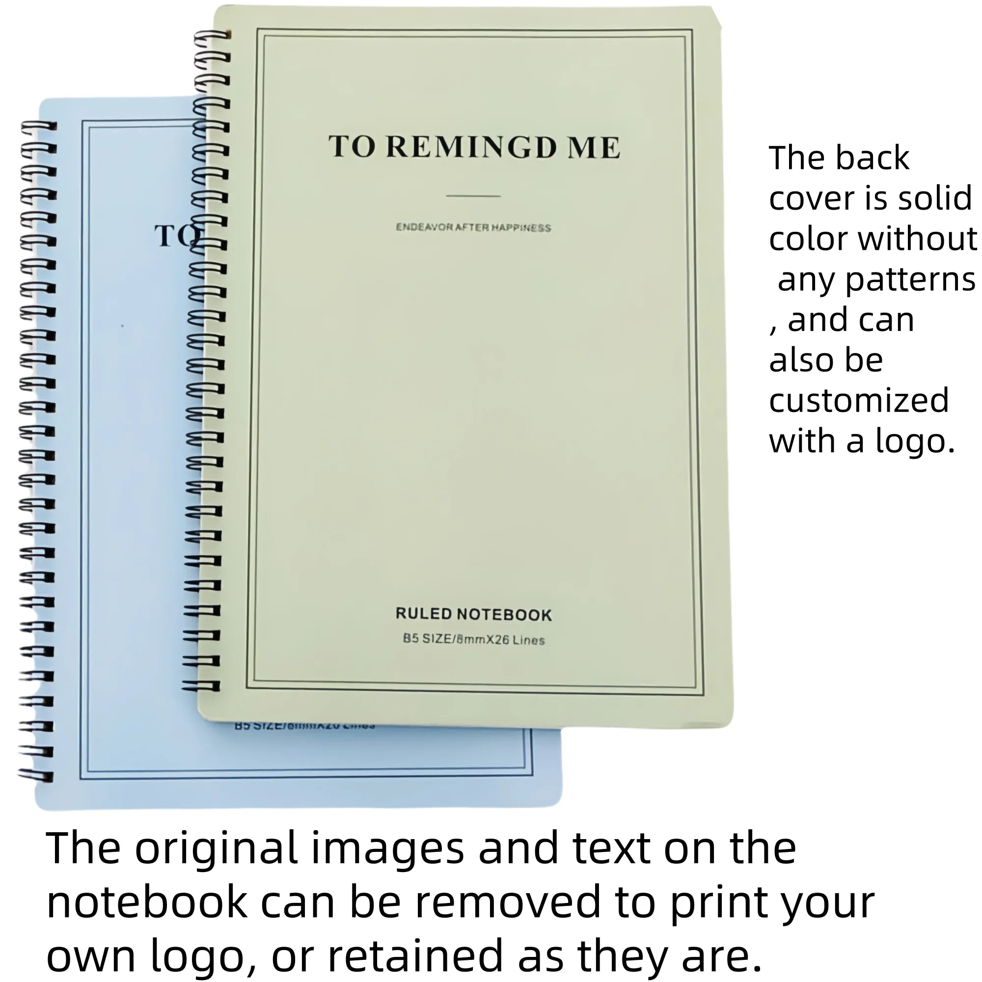 Coil - bound notebook, suitable for students' study and offi 2