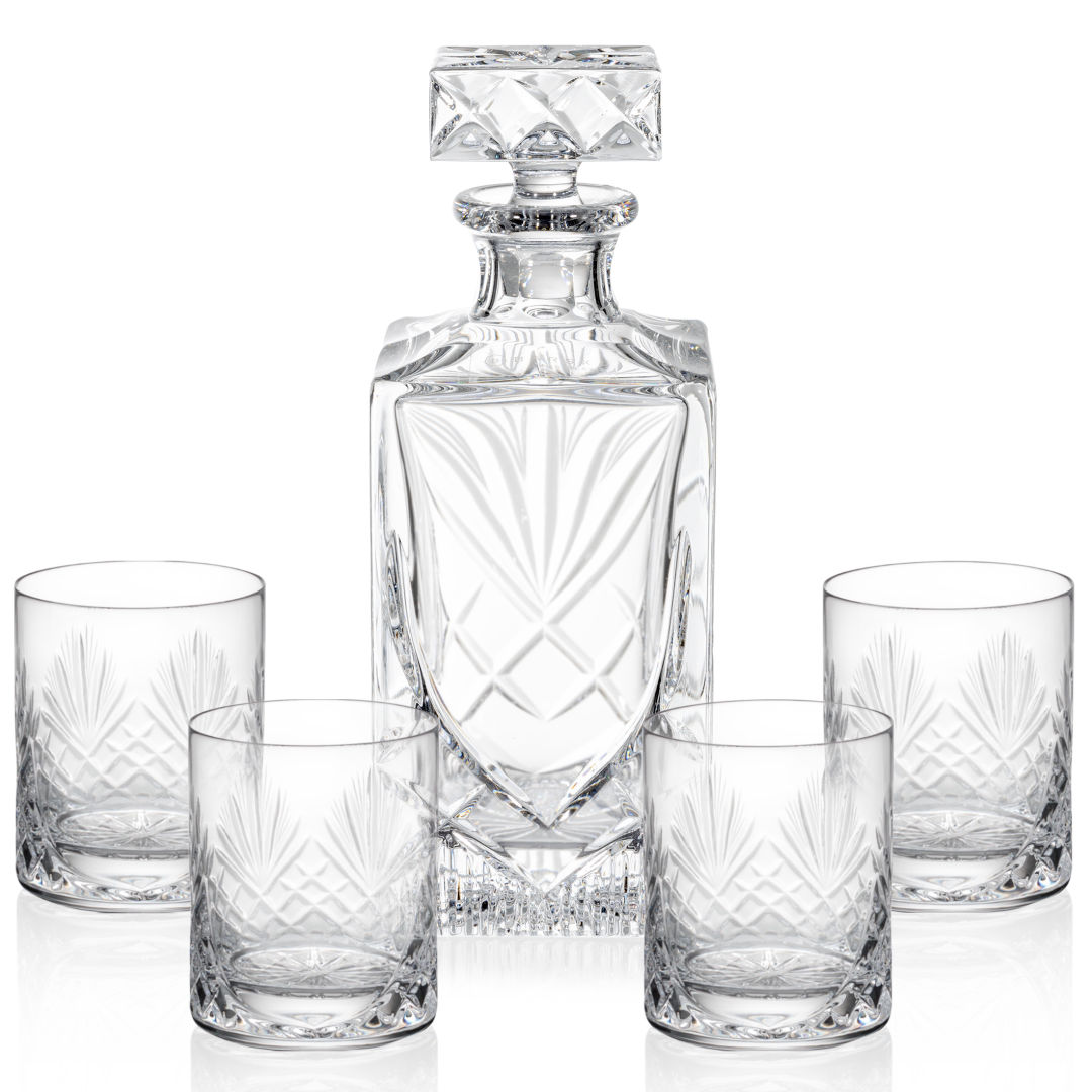 Cavanaugh Square Decanter Set 8