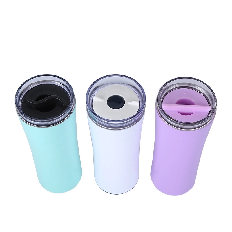 Custom 17 oz Stainless Steel Travel Coffee Tumbler With Lid 5