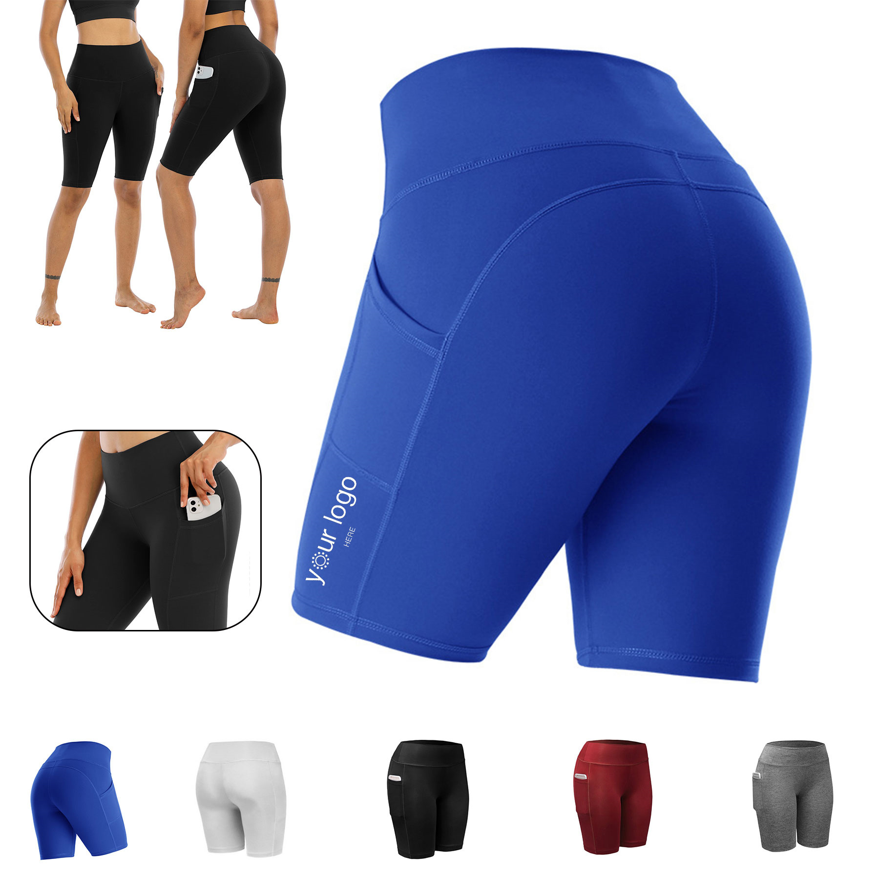 Womens Athletic Workout Shorts For Summer 2
