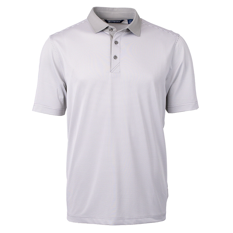 Cutter and Buck Virtue Eco Pique Micro Stripe Recycled Polo 12