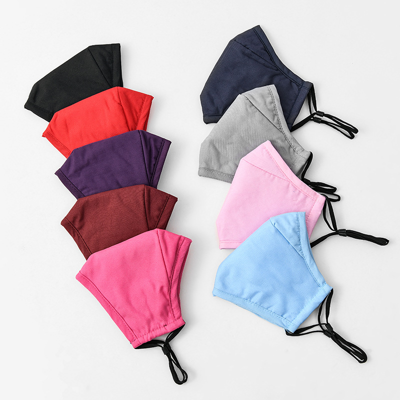 3 Ply Cotton Face Masks with Filter Pocket 9