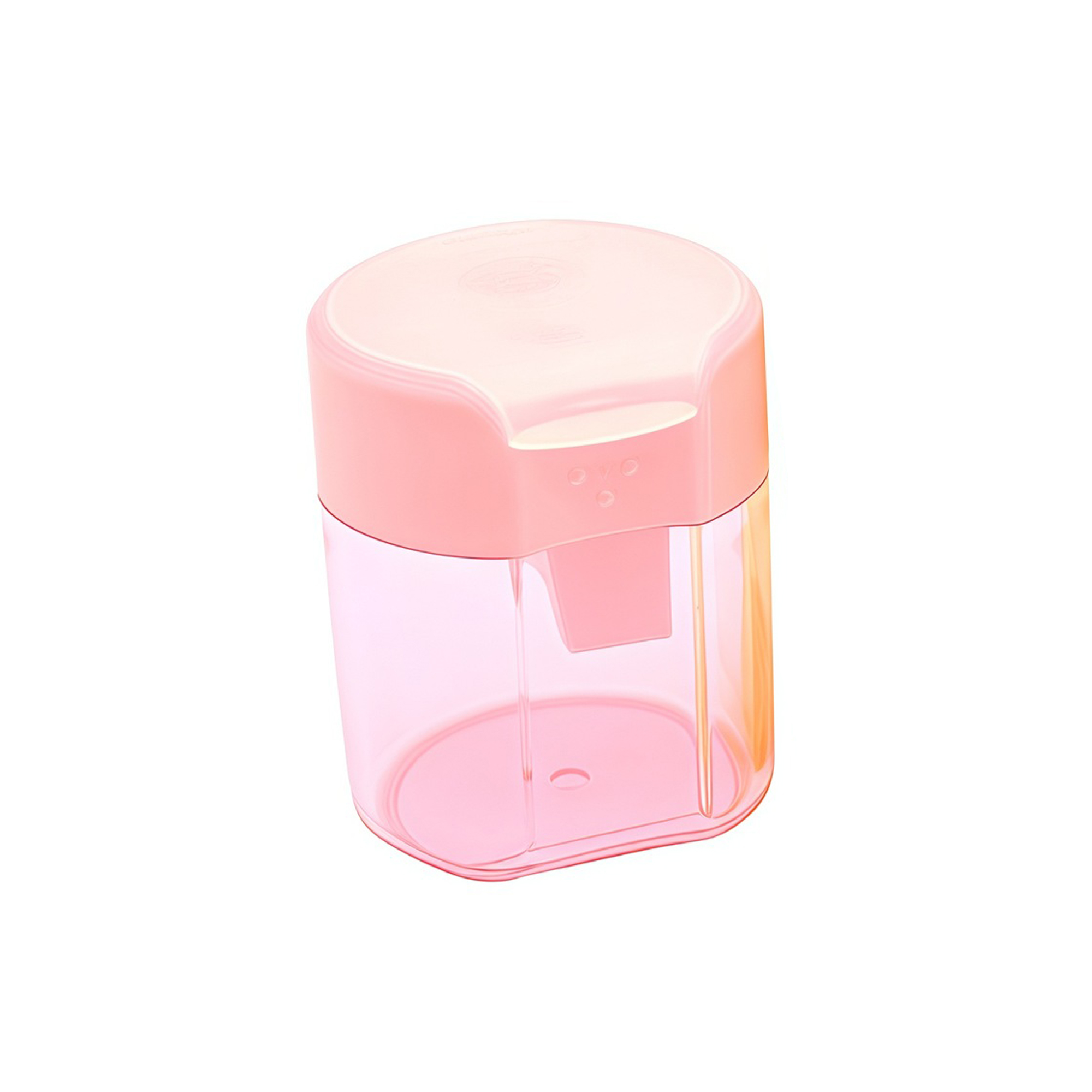 Double Hole Pencil Sharpener With Cover 2" Length X 2" Width X 1.6" Height 6
