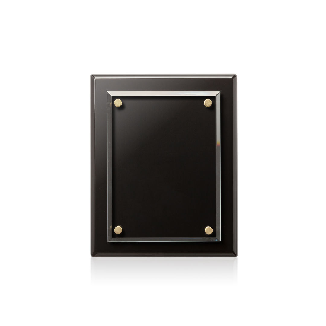 Caledon VividPrint™ Plaque - Black/Gold 8
